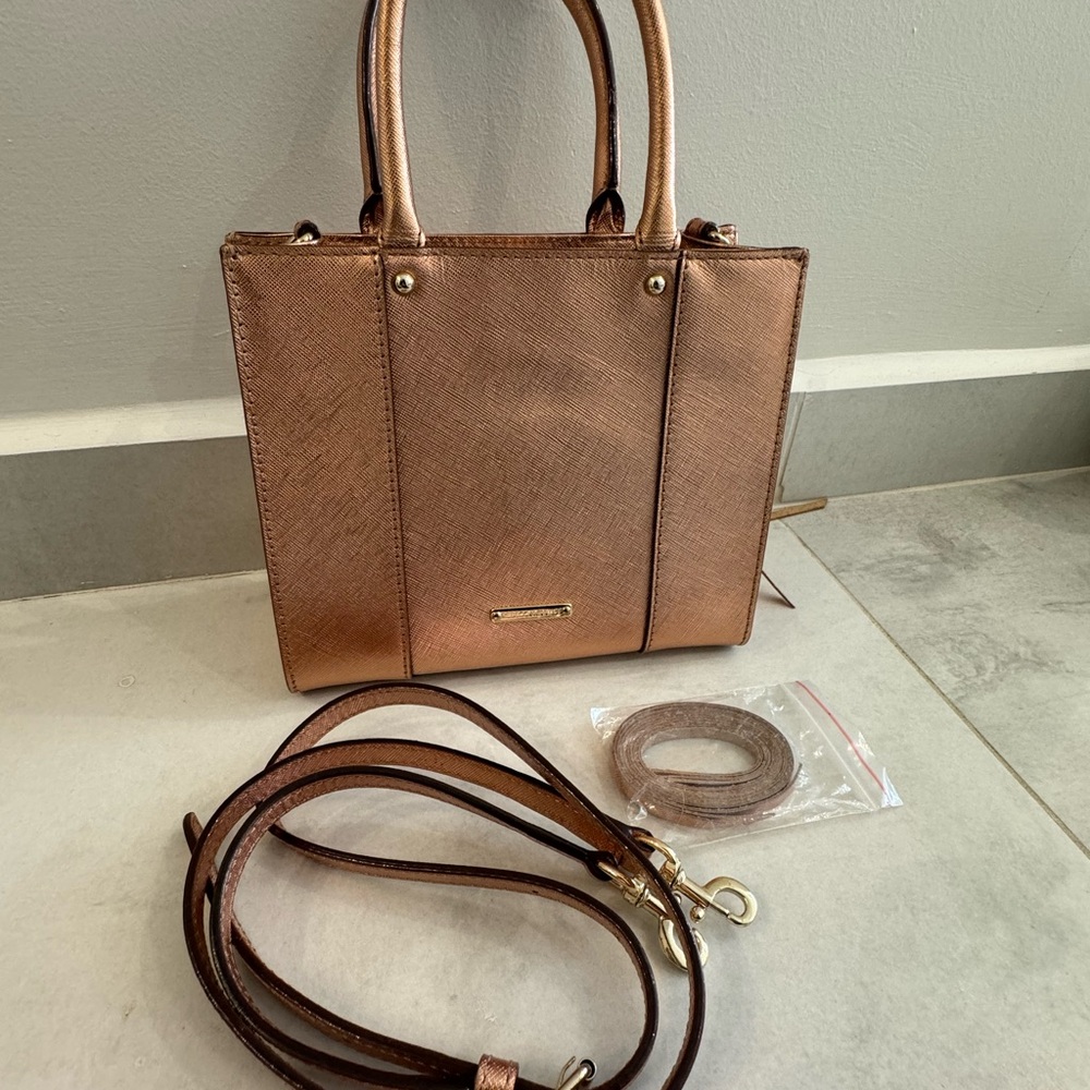 Rebecca Minkoff Rose Gold Crossbody Bag